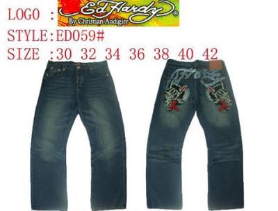 cheap Men's ed hardy jeans-98